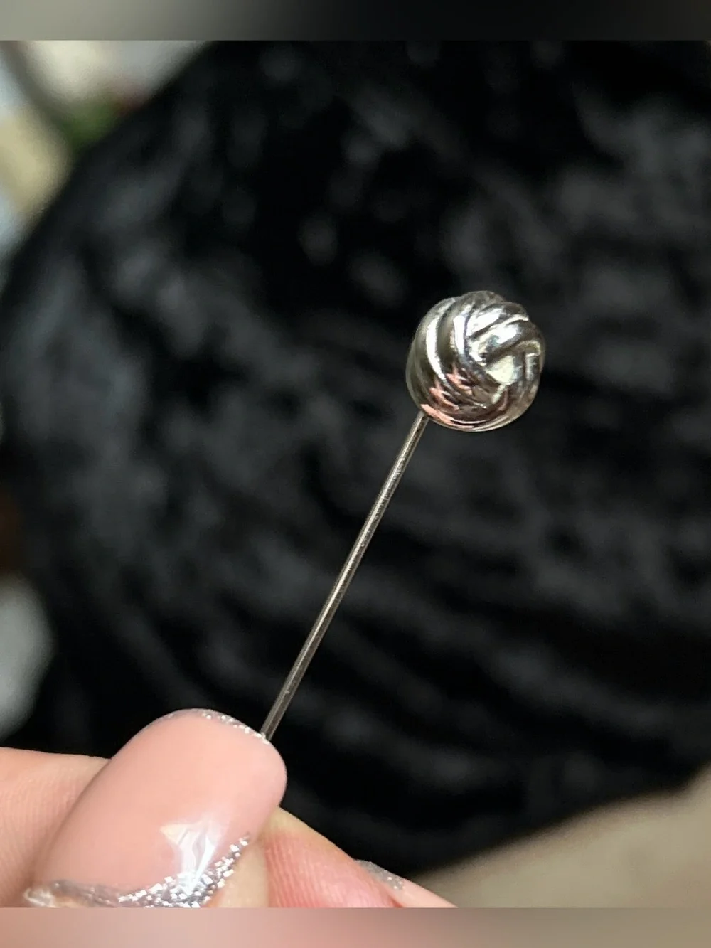 Trifari safety cap